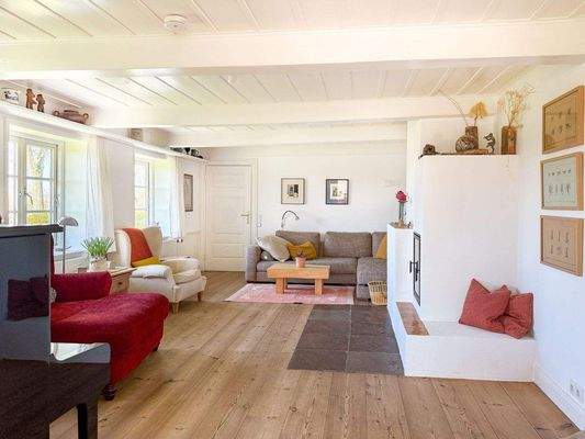 Wohnbereich mit Grundofen