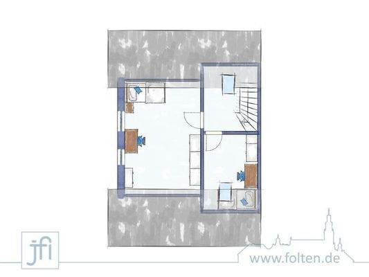 ZFH Grundriss Whg vorne Obergeschoss