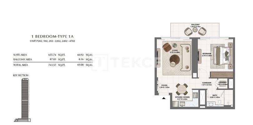Apartmetns in Dubai Creek Harbour within Green Gate Community