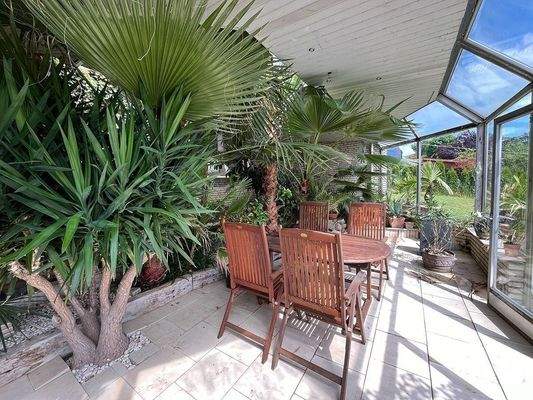 Überdachter Freisitz