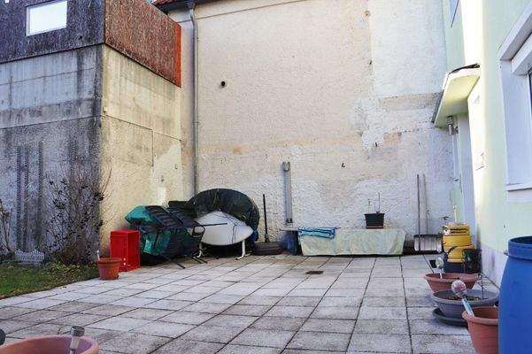 Terrassenbereich Westseite