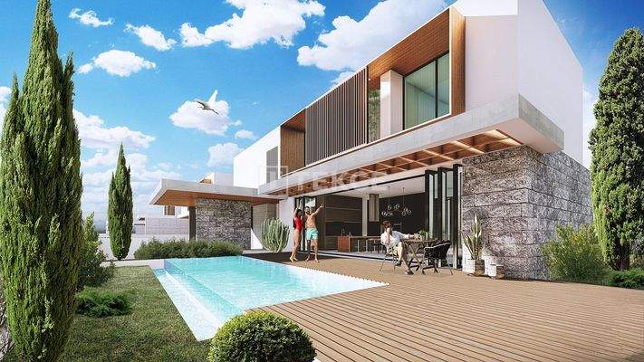 Detached Villas with Pools and Gardens in North Cyprus Girne