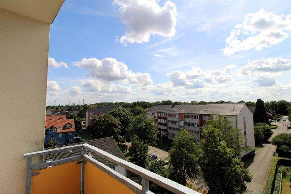 Blick vom Balkon links