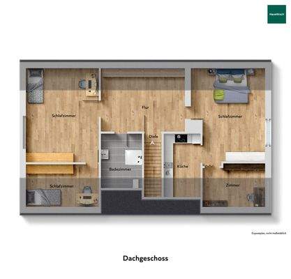 Grundriss Dachgeschoss