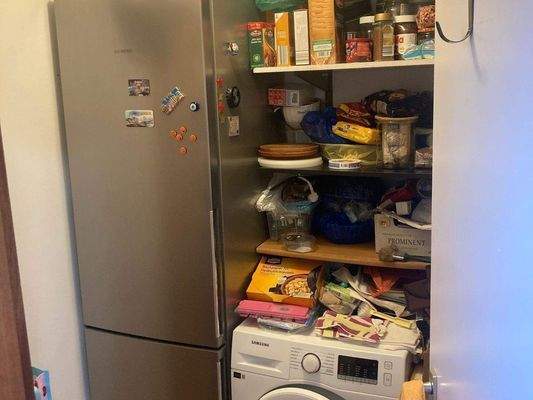 Abstellraum an der Küche