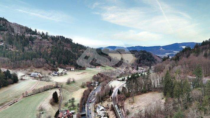Blick Richtung Freiburg