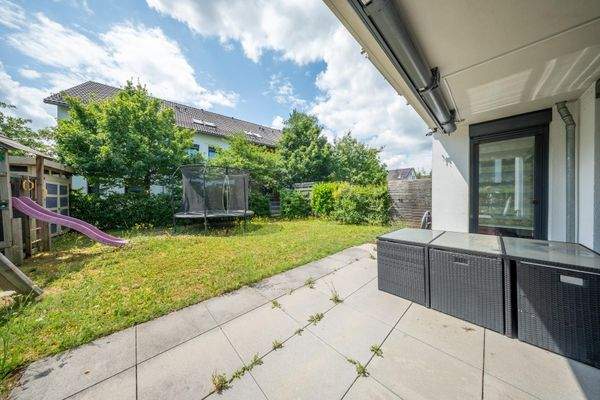 Terrasse mit Markise