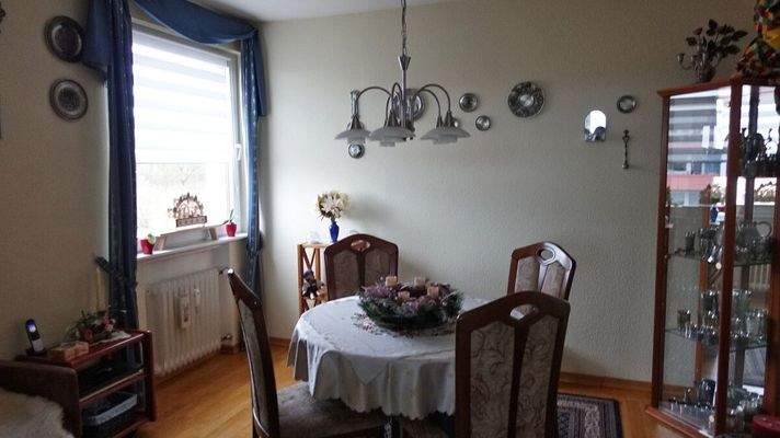 Esszimmer offen zum Wohnzimmer