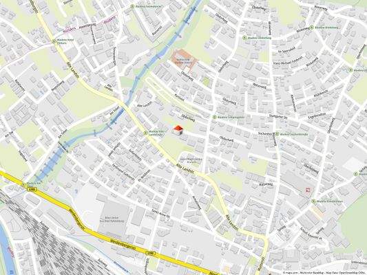 Geolyzer Kartenausschnitt