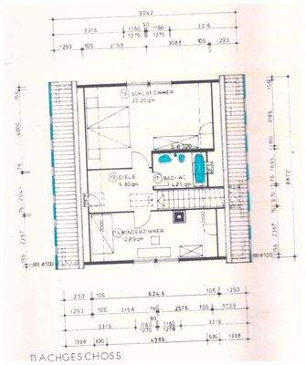 Grundriss Obergeschoss