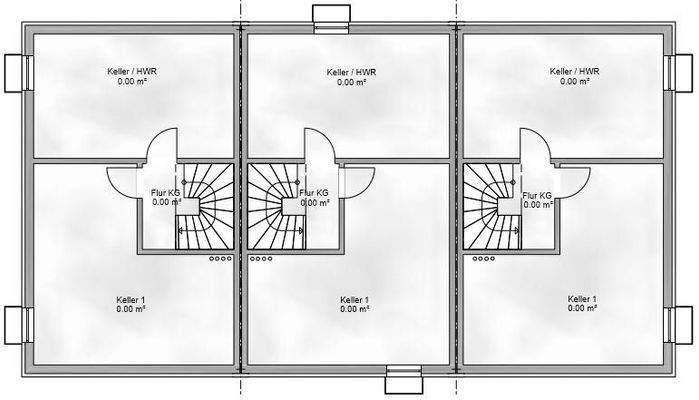 Kellergeschoss Neubau