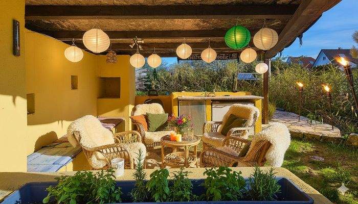 überdachter Freisitz