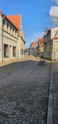 Bernburger Straße Richtung Marktplatz