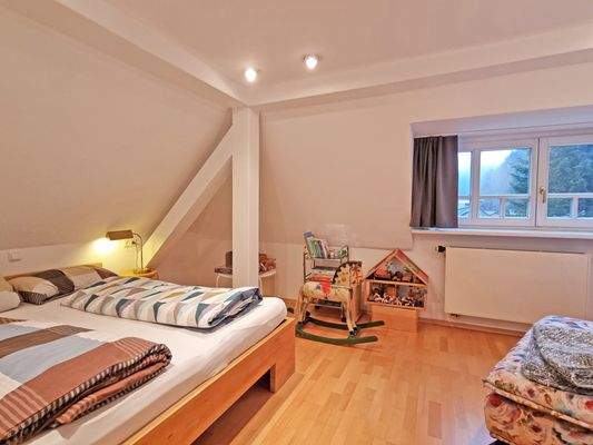 Schlafzimmer im Dachgeschoss