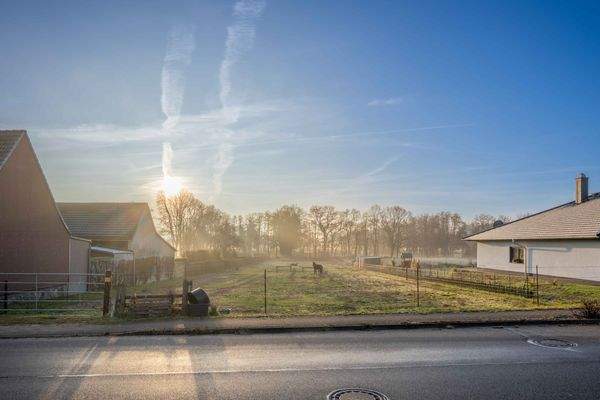 Grundstück Richtung Süden
