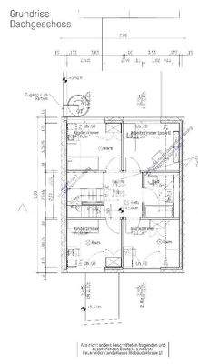 Grundriss Dachgeschoss