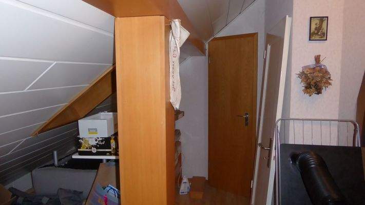 Ausgeubaute Dachgeschoss