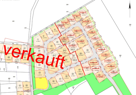 Verkaufte Grundstücke