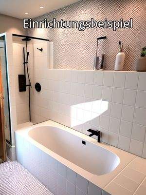 Beispiel Tageslichtbad mit Dusche und Wanne