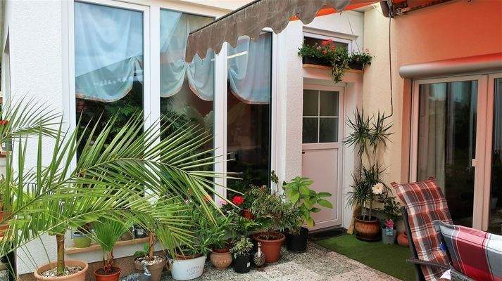 Eingang zum Wintergarten