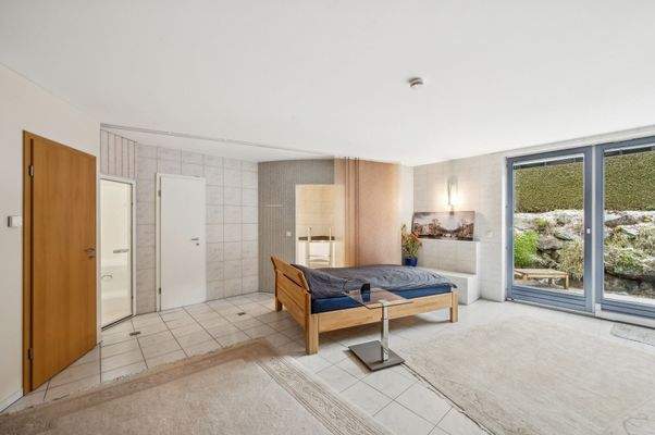 Wellnessbereich im Untergeschoss