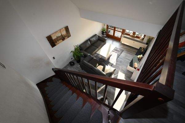 Wohnbereich von oben