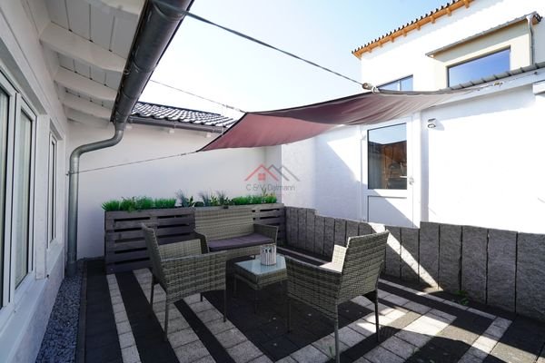 Terrasse im Garten