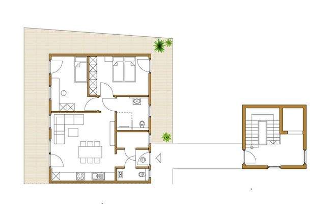 Grundrisse Penthouse-Wohnung 11