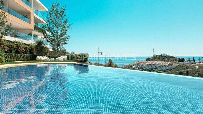Modern Sea View Apartments with Spacious Terraces in Fuengirola