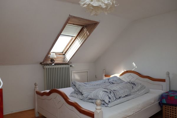 Schlafzimmer im Dachgeschoss