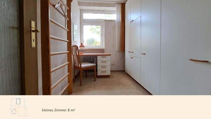 Zimmer 8 m²