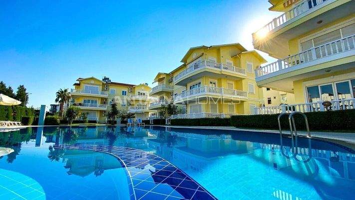 Flat in a Complex Near Golf Courses in Belek Antalya