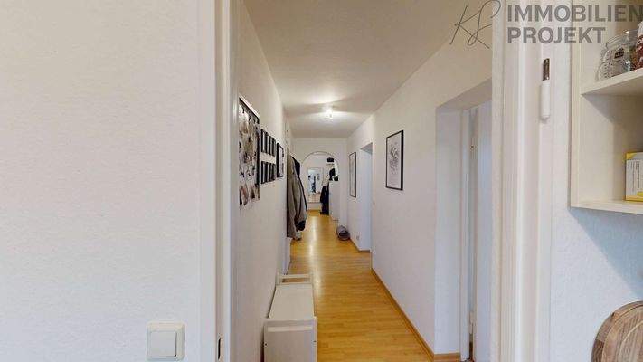 Flur aus anderer Richtung