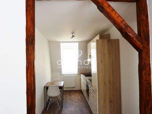 Die Küche im Objekt 2 - 3. OG