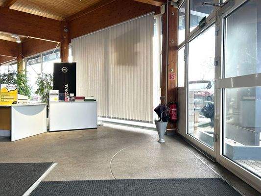 Kundeneingang Austellung