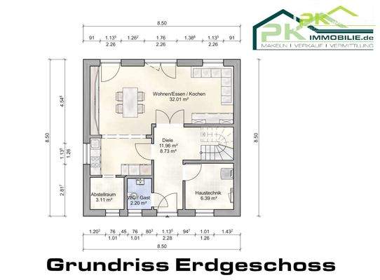 Grundriss Erdgeschoss