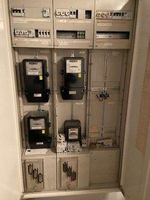 Zählertafel im Keller