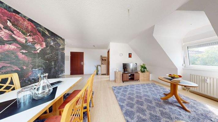 Wohnbereich Richtung Eingang