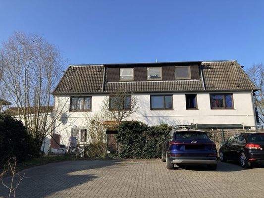 Rückseite des Hauses