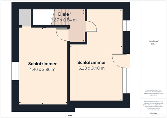 Grundriss Obergeschoss