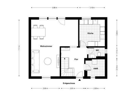 Grundriss Erdgeschoss