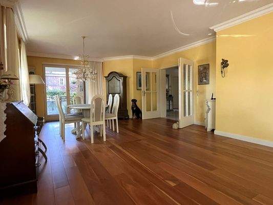 Blick vom Wohnbereich