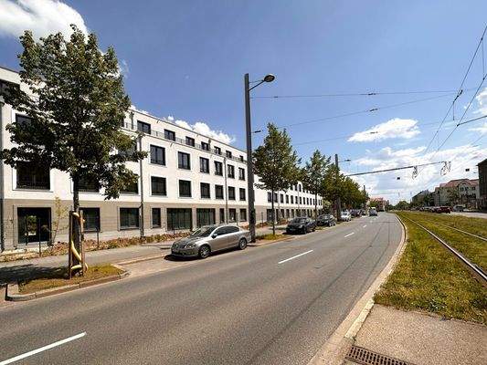 Außenansicht Bauphase