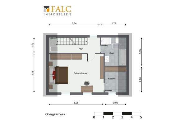 Grundriss Obergeschoss