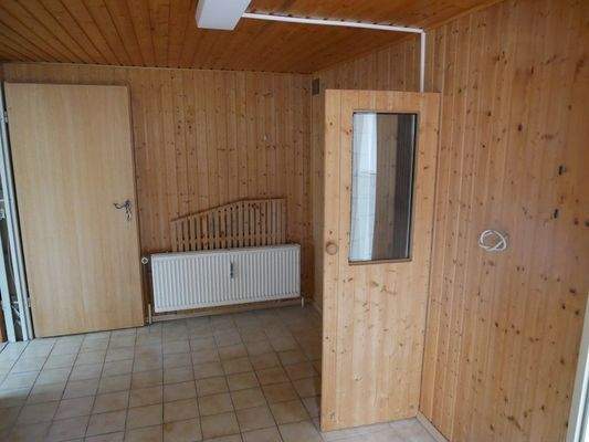 zusätzliche Nutzfläche/Sauna im OG