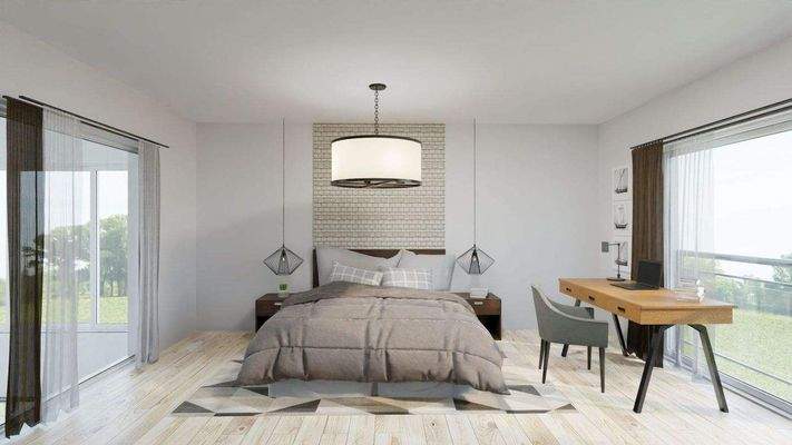 Schlafzimmer im Obergeschoss