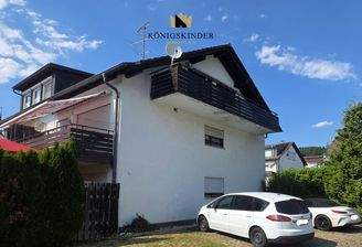 Ansicht mit Stellplätzen