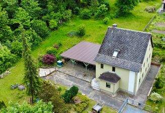 Hausansicht von oben