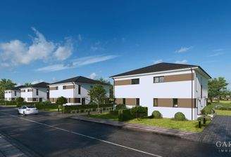 Häuser Ansicht-Rechts