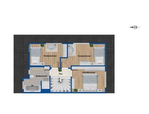 Grundriss Dachgeschoss